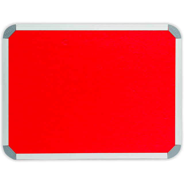 Parrot Info Board Aluminium Frame 3000x12000mm Red BD0784R