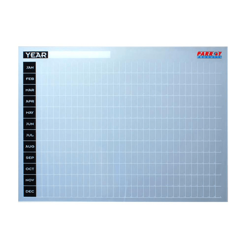 Parrot Cast Acrylic Yearly Planner Cast Acrylic 600x450mm BD7127