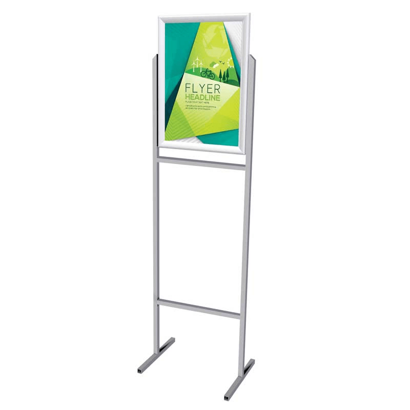 Parrot Poster Frame Stand A2 Double Sided Castors BG9402