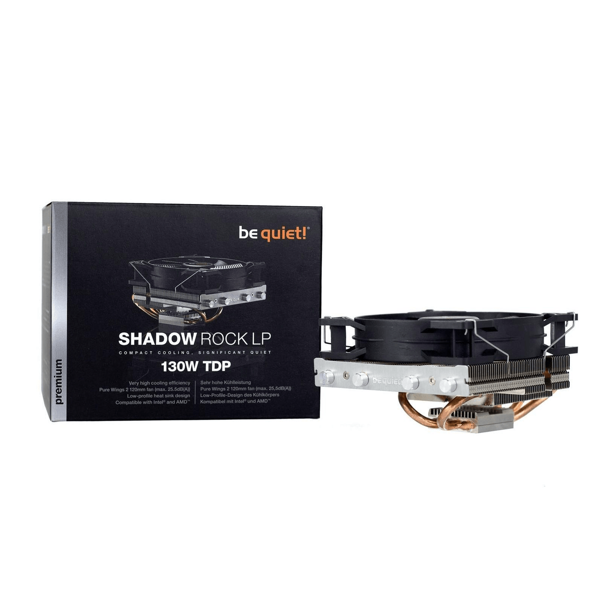 be quiet! Shadow Rock LP CPU Cooler BK002