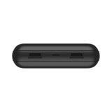 Belkin BoostCharge 20000mAh 3-Port Power Bank with USB-A to USB-C Cable Black BPB012BTBK