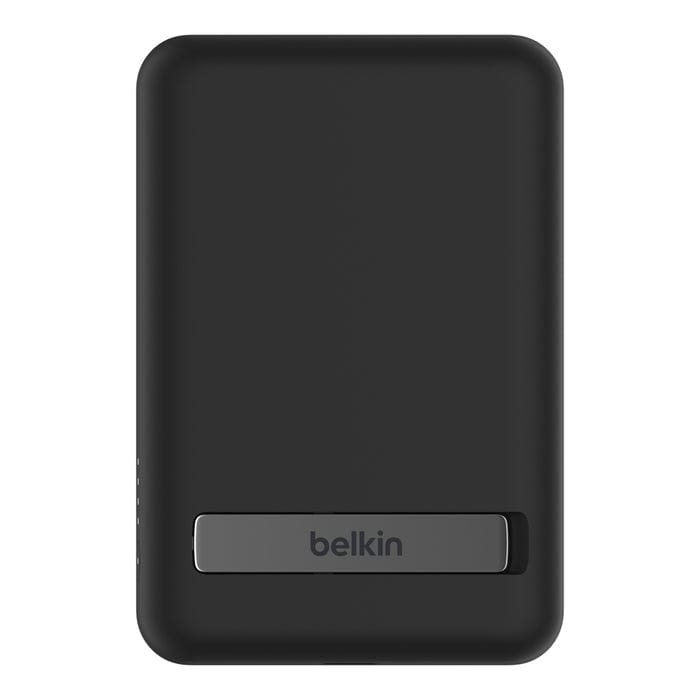 Belkin BoostCharge 5000mAh Magnetic Wireless Power Bank with Stand Black BPD004BTBK