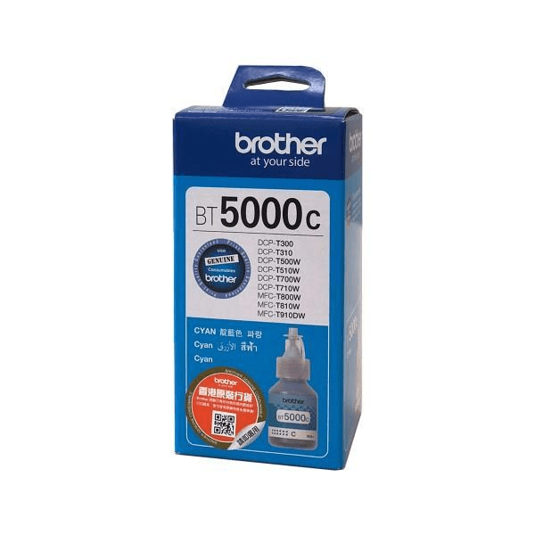 Brother BT-5000C Cyan Extra High Yield Printer Refill Ink Original BT5000C Single-pack