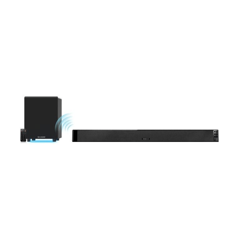 SonicGear BT5500 SonicBar AirBass SoundBar with Wireless SubWoofer