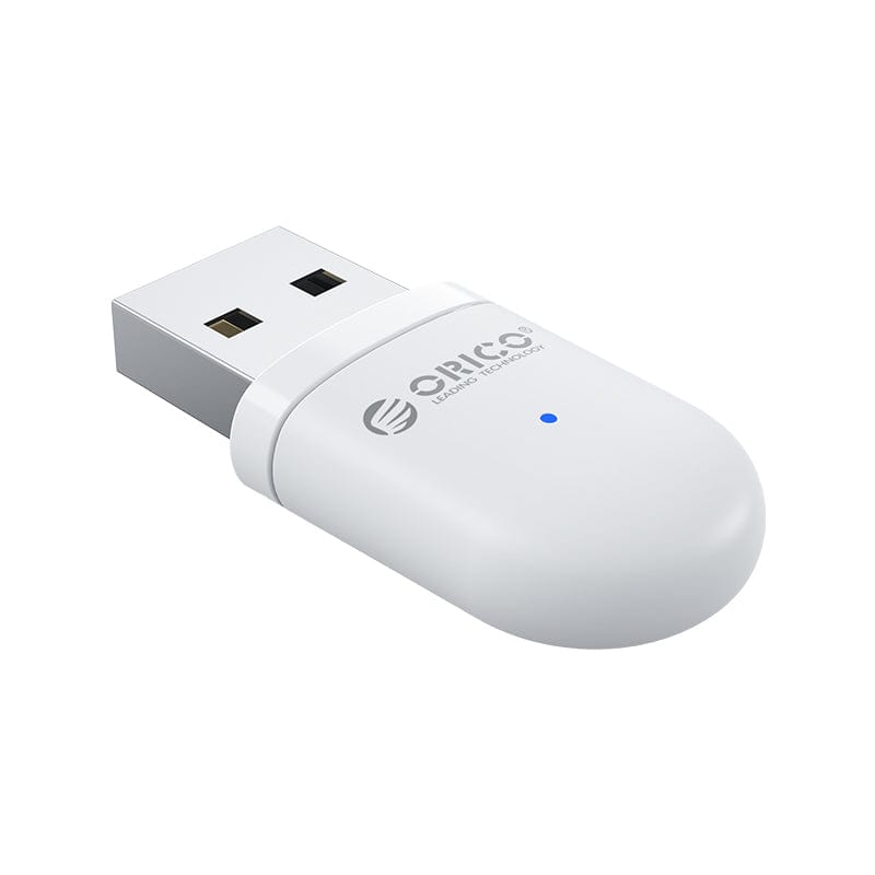 Orico USB to Bluetooth 5.0 Adapter – Switch – White BTA-SW01-WH-BP