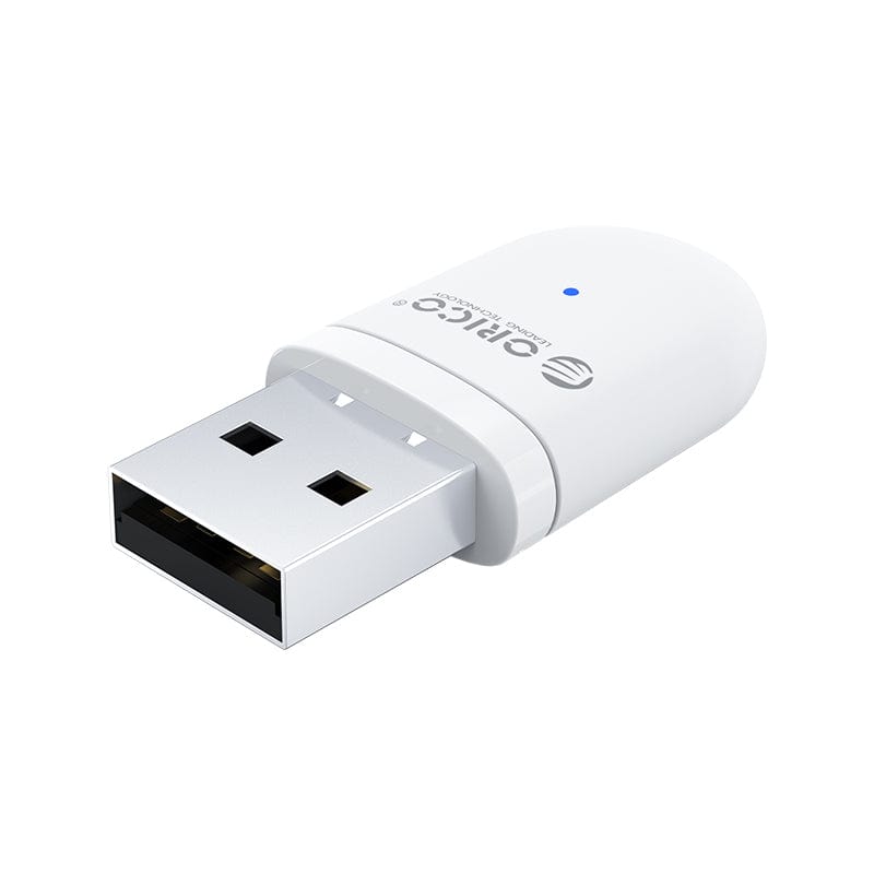 Orico USB to Bluetooth 5.0 Adapter – Switch – White BTA-SW01-WH-BP