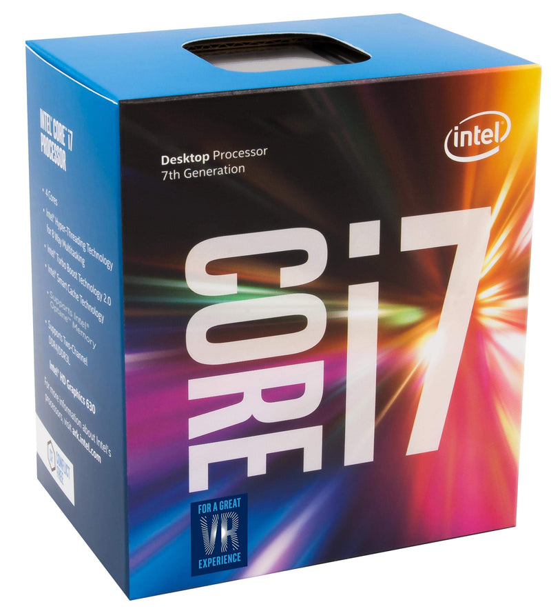 Intel I7 7700 CPU - 7th Gen Core i7-7700 4-core LGA 1151 (Socket H4) 3.6GHz Processor BX80677I77700