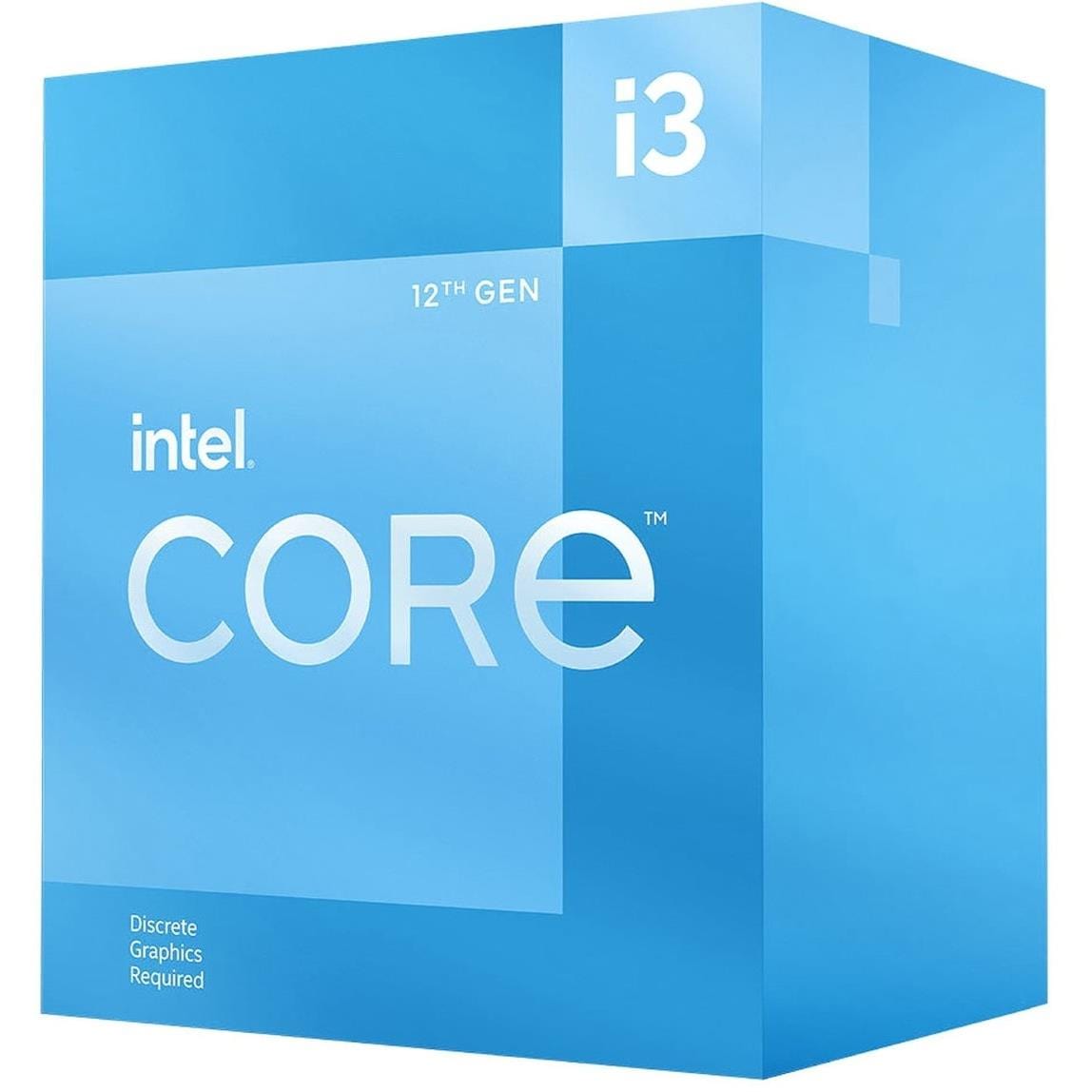 Intel Core i3-12100 CPU - 4-core FCLGA1700 3.3GHz Processor