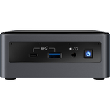 Intel NUC BXNUC10I7FNH PC/workstation Barebone I7-10710U 1.1GHz UCFF Black BGA 1528