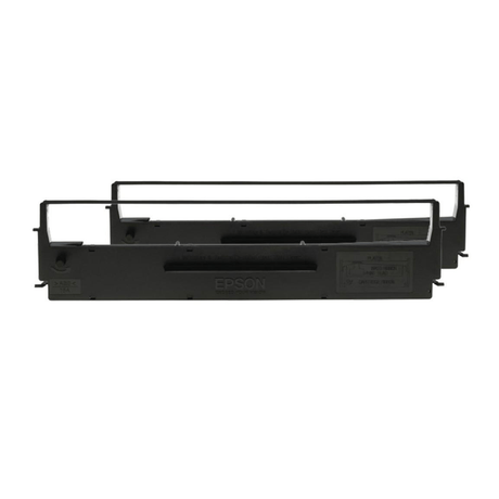 Epson SIDM Black Double-pack Ribbon C13S015614