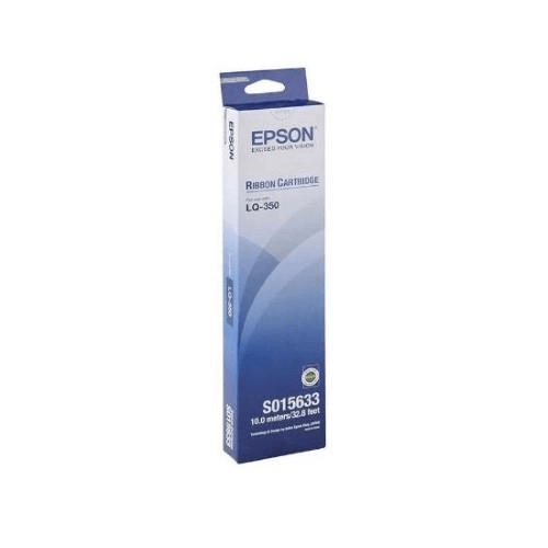 Epson C13S015633 Black SIDM Ribbon Cartridge for LQ350/300/570/580/850 Single-pack