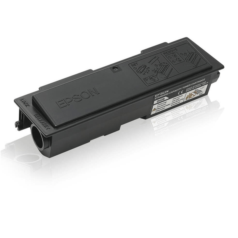 Epson 438 Black Toner Cartridge 3,500 Pages Original C13S050438 Single-pack