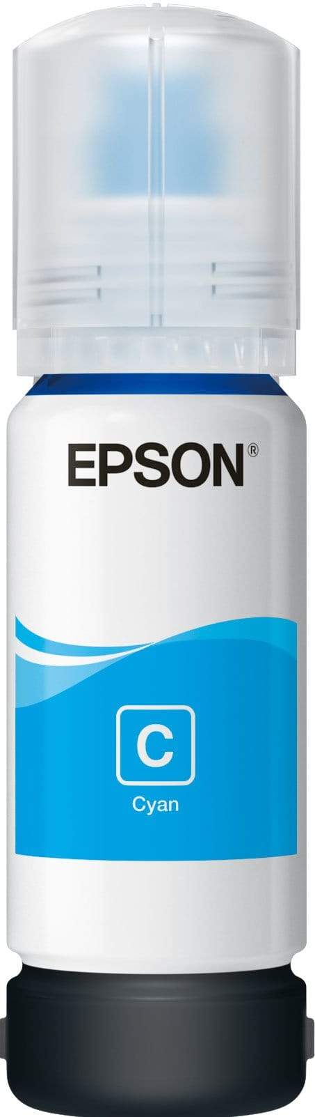 Epson 106 EcoTank Cyan Printer Ink Cartridge Original C13T00R240 Single-pack