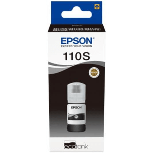 Epson 110S Original EcoTank Black Ink Bottle Refill C13T01L14A