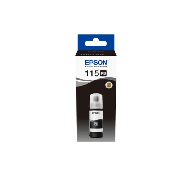 Epson 115 Pigment Black 70ml Ink Bottle C13T07C14A