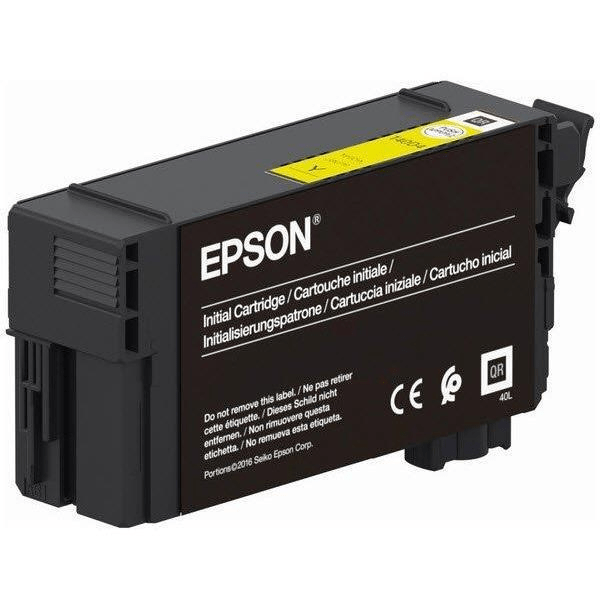 Epson T40C440 Yellow Printer Ink Cartridge Original C13T40C440 Single-pack