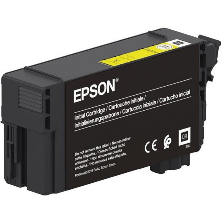 Epson T40D440 Yellow Printer Ink Cartridge Original C13T40D440 Single-pack