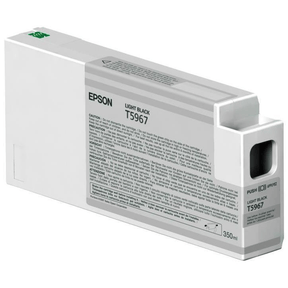 Epson T5967 Ultrachrome HDR Light Black Printer Ink Cartridge Original C13T596700 Single-pack
