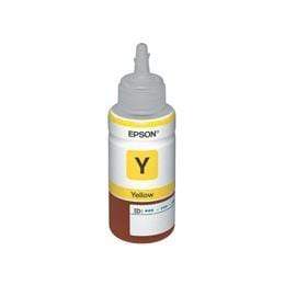 Epson T6644 Yellow Ink Bottle Ecotank 70ml Original Refill C13T664400