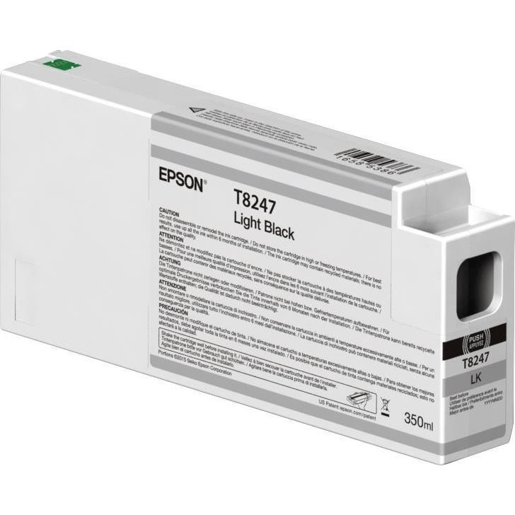 Epson T8247 Light Black Printer Ink Cartridge Original C13T824700 Single-pack