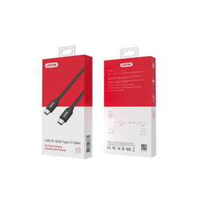 Unitek 2m USB-C 100W PD Fast Charging Cable with USB 2.0 Data C14059BK