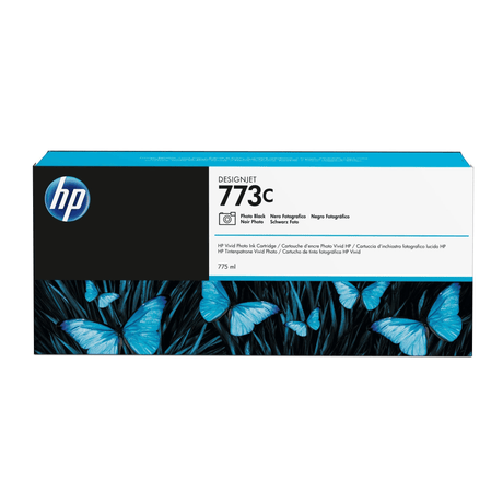 HP 773C 775-ml DesignJet Photo Black Printer Ink Cartridge Original C1Q43A Single-pack