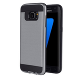 Tuff-Luv Dual Layer Combo Case for Samsung Galaxy S7 Edge Grey C5_86
