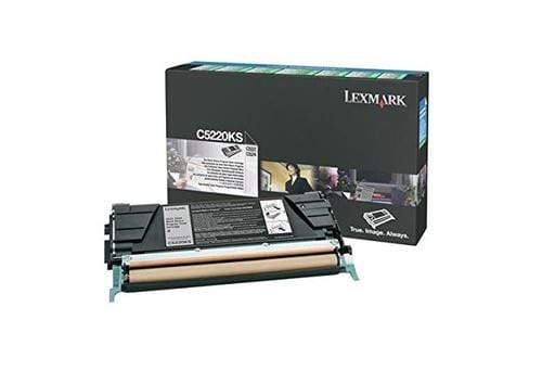 Lexmark C5220KS Black Toner Cartridge 4,000 Pages Original Single-pack