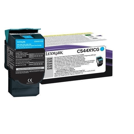 Lexmark C544 X544 Cyan Toner Cartridge 30