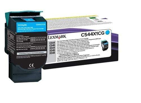 Lexmark C544 X544 Cyan Toner Cartridge 30