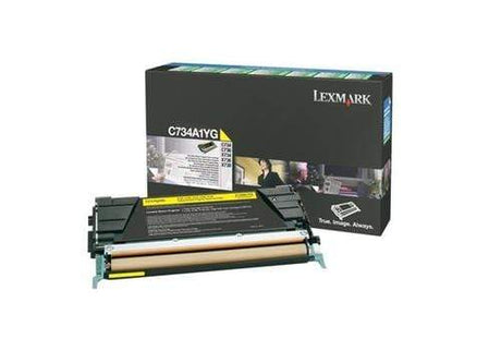 Lexmark C734A1YG Yellow Toner Cartridge 6