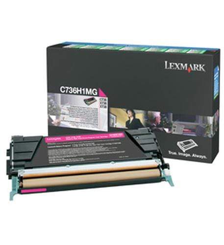 Lexmark C736H1MG Magenta Toner Cartridge 10