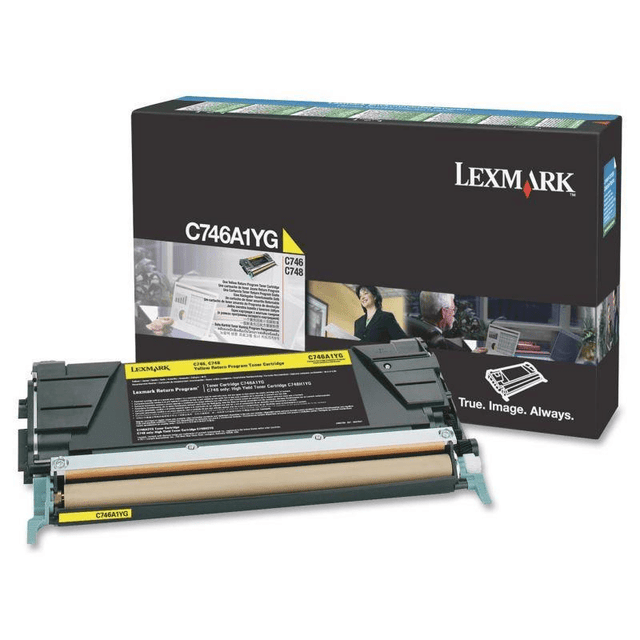 Lexmark C746A1YG Yellow Toner Cartridge 7