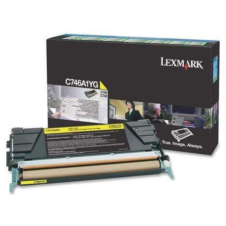 Lexmark C746A1YG Yellow Toner Cartridge 7