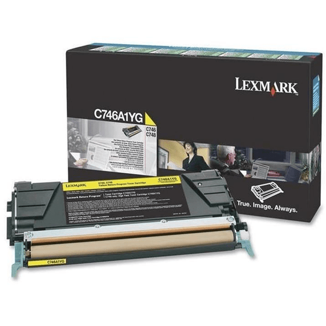 Lexmark C746A3YG Yellow Toner Cartridge 7