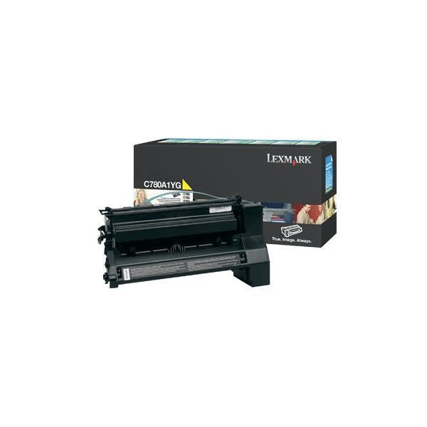 Lexmark C780A1YG Yellow Toner Cartridge 6