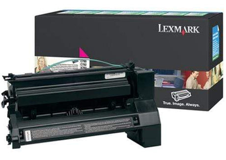 Lexmark C780 C782 Magenta Toner Cartridge 10,000 Pages Original C780H1MG Single-pack