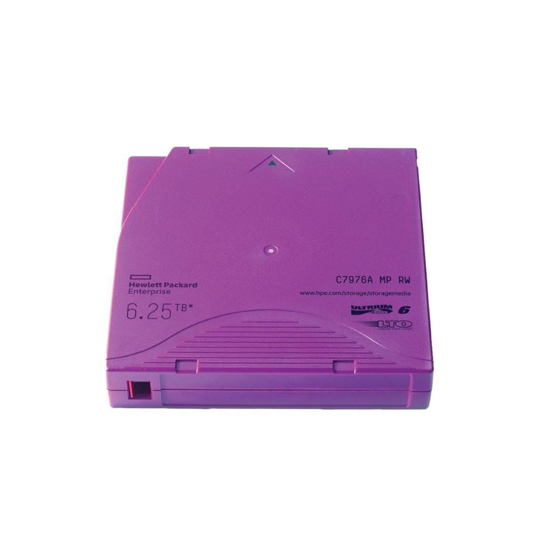 HPE LTO-6 Ultrium 6.25TB RW Data Cartridge Up to 160 MB/s Transfer