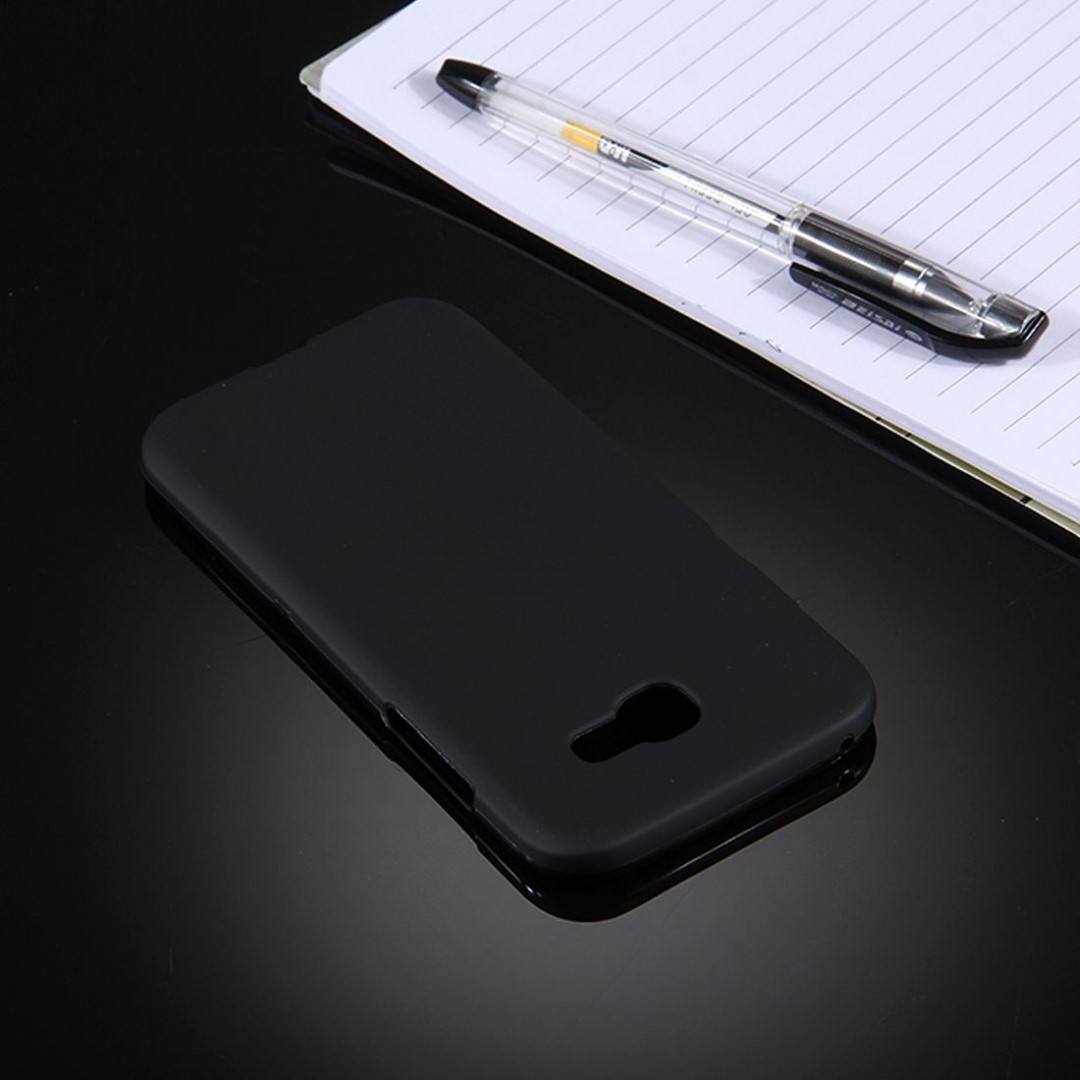 Tuff-Luv Samsung Galaxy A5 (2017) Soft Feel TPU Smartphone Case Black C8_61