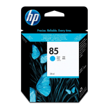 HP 85 28-ml DesignJet Cyan Printer Ink Cartridge Original C9425A Single-pack