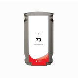 HP 70 130-ml DesignJet Red Printer Ink Cartridge Original C9456A Single-pack
