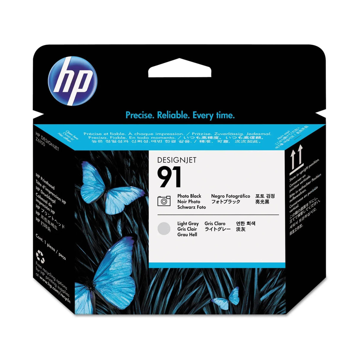 HP 91 Photo Black and Light Gray DesignJet Printhead C9463A