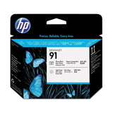 HP 91 Photo Black and Light Gray DesignJet Printhead C9463A