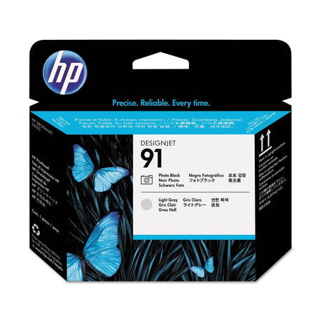 HP 91 Photo Black and Light Gray DesignJet Printhead C9463A