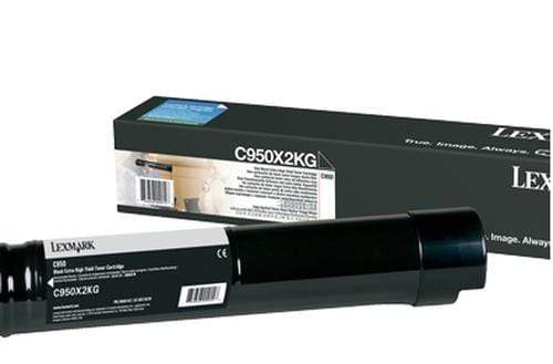 Lexmark C950X2KG Black Toner Cartridge 38,000 Pages Original Single-pack