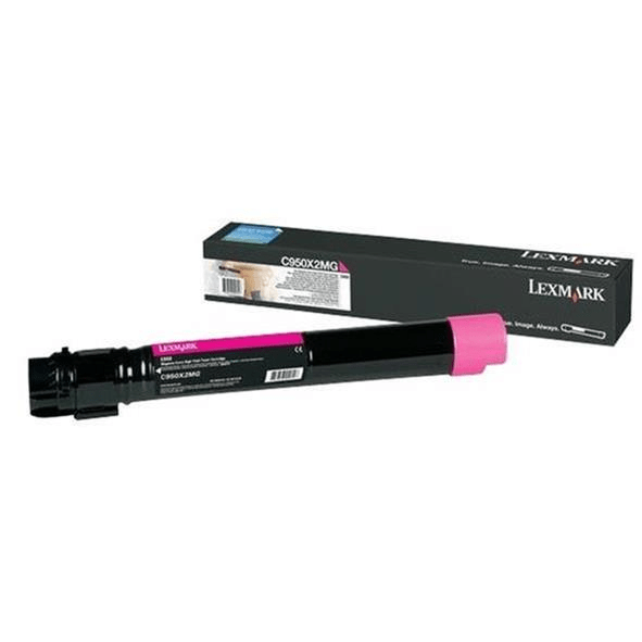 Lexmark C950X2MG Magenta Toner Cartridge 24,000 Pages Original Single-pack