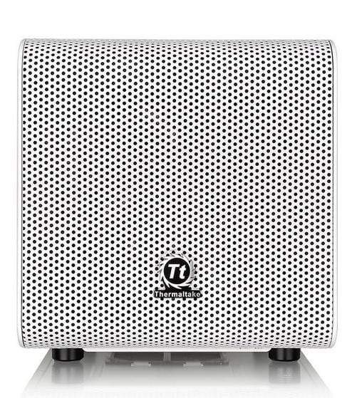 Thermaltake Core V1 Snow Edition Cube White PC Case CA-1B8-00S6WN-01