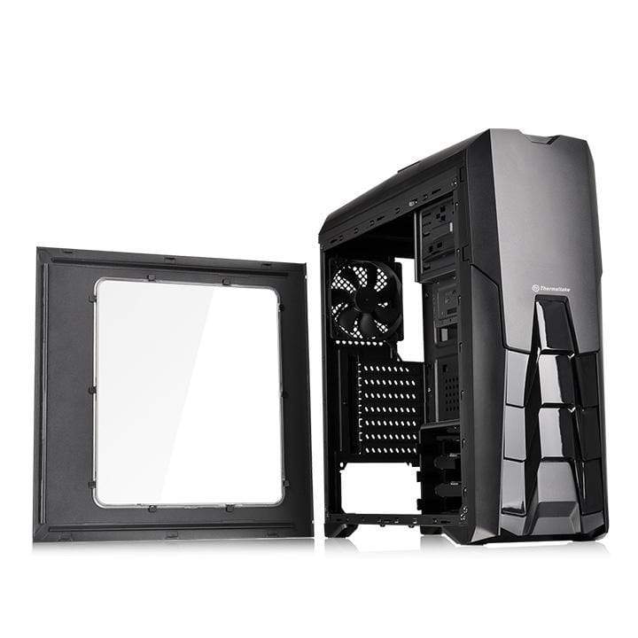Thermaltake Versa N25 Midi Tower Black PC Case CA-1G2-00M1WN-00