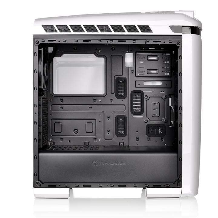 Thermaltake Versa C22 RGB Snow Edition Midi Tower Black and White Gaming PC Case CA-1G9-00M6WN-00