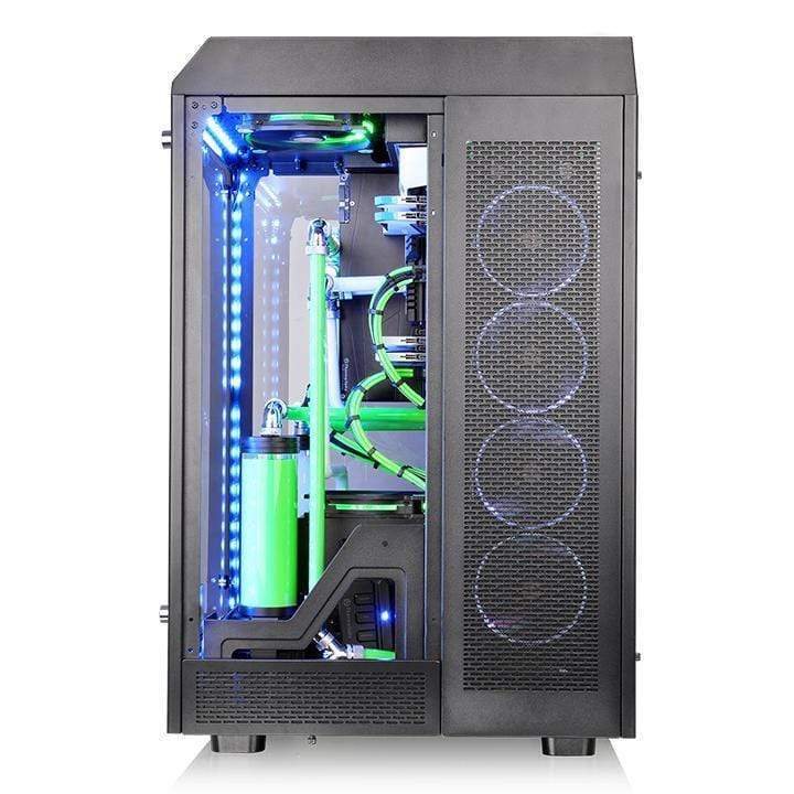 Thermaltake The Tower 900 Full Black Home Or Office PC Case CA-1H1-00F1WN-00